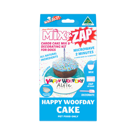 Wagalot: Happy Woofday Cake Mix - Blue