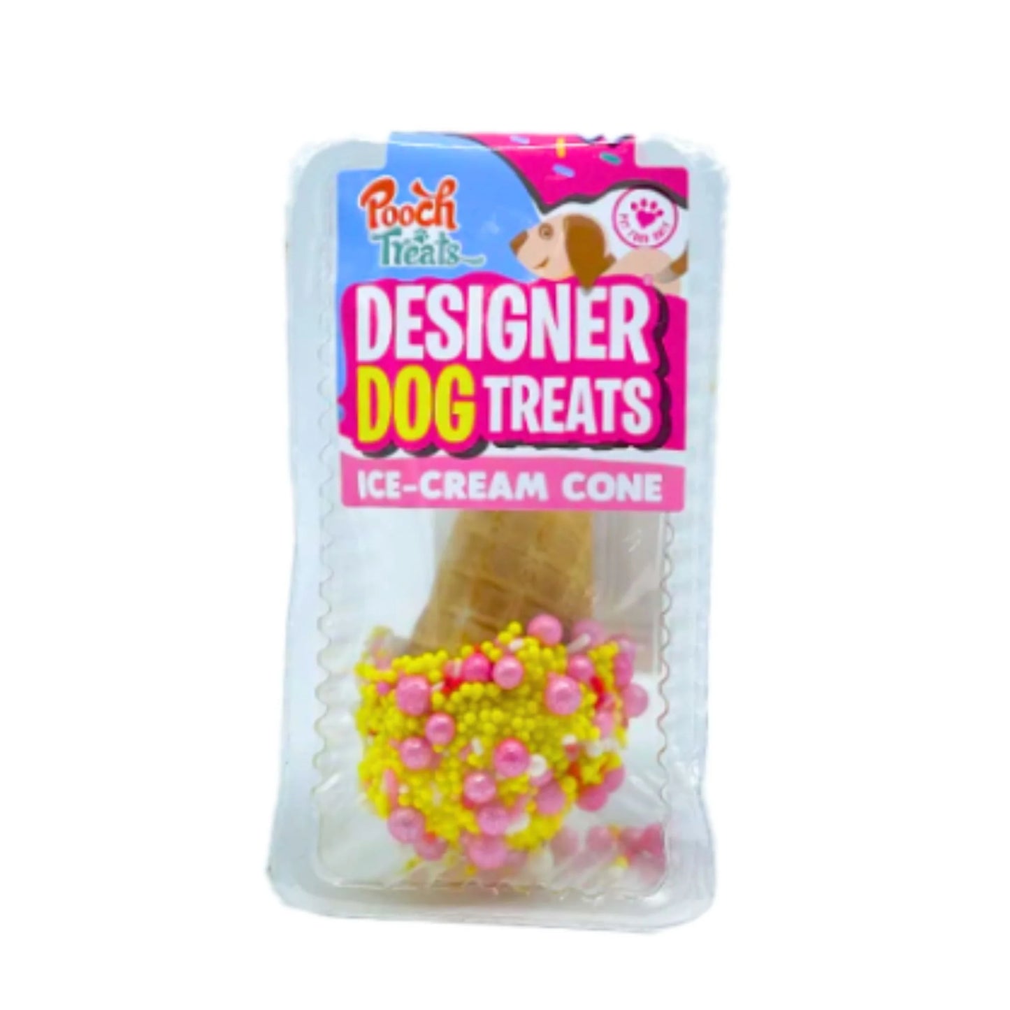 Designer Dog Treats: Ice-Cream Cone