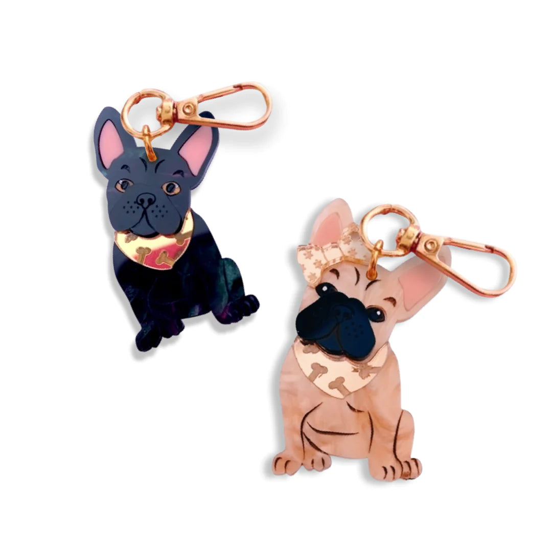 Frenchie Bag Tag / Keyring