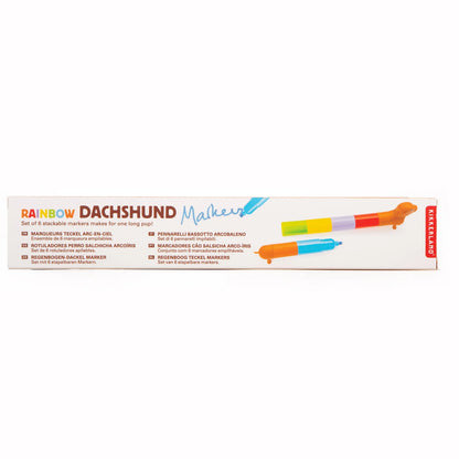 Kikkerland: Rainbow Dachshund Markers