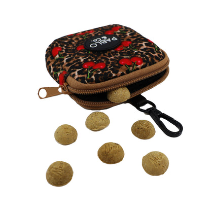 Leopard Cherries: Treat Pouch