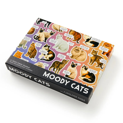 Moody Cats Puzzle 1000pc