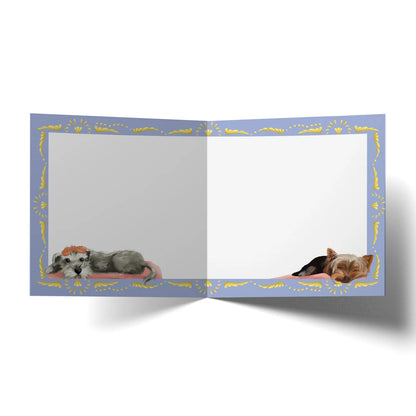 Canine Dreams: Greeting Card