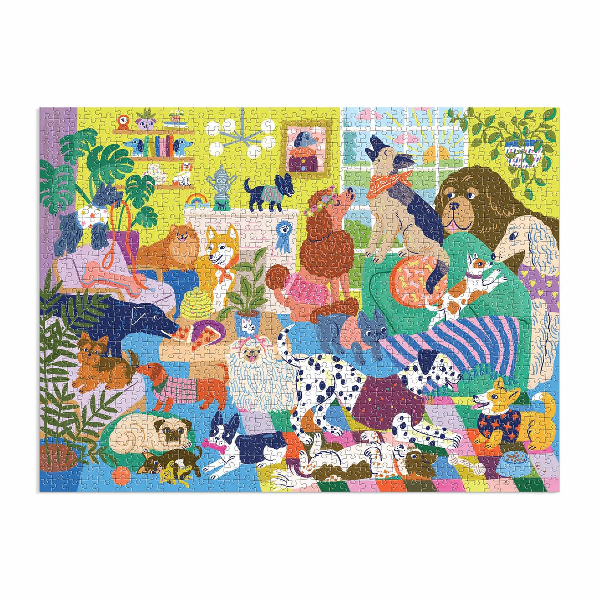 Mudpuppy: Good Dog Club 1000pcs Puzzle