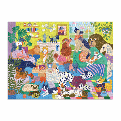 Mudpuppy: Good Dog Club 1000pcs Puzzle