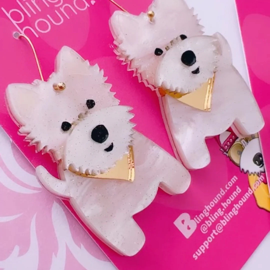 Westie Pet Earrings