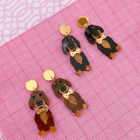 Dachshund Pet Earrings