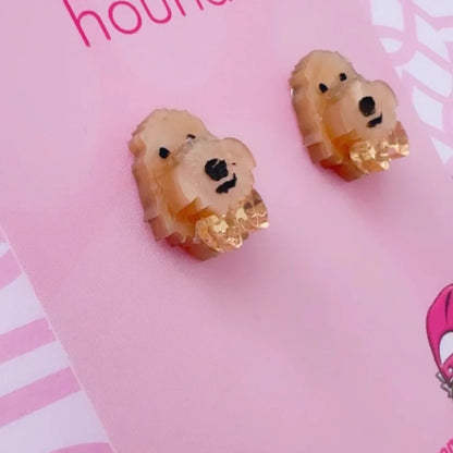 Lola the Labradoodle Pet Earrings