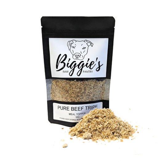 Beef Tripe Meal Topper: Biggie's Raw Pantry