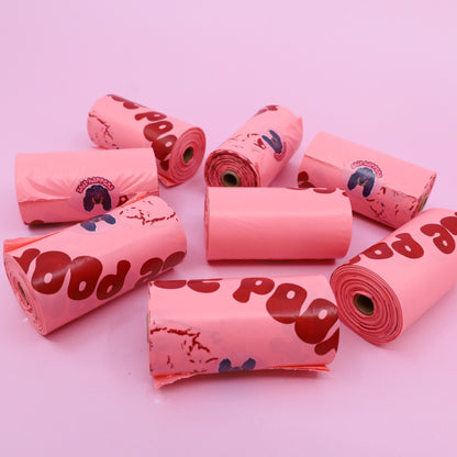 120 Premium Dog Poop Bags (8 Rolls)
