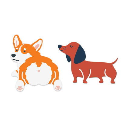 Short Tales Dog Bookmarks - 2pc Set