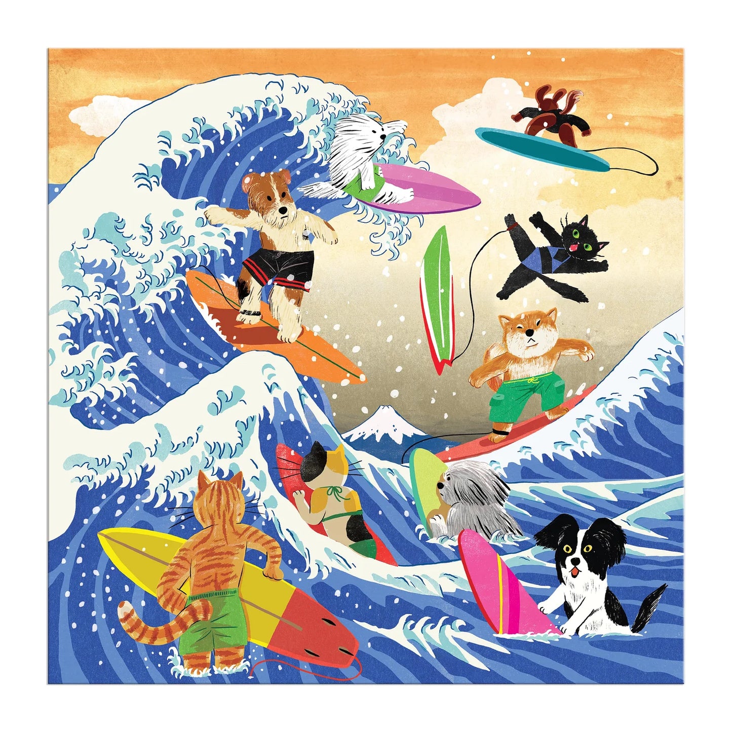 Galison: The Great Surf Puzzle 500pc