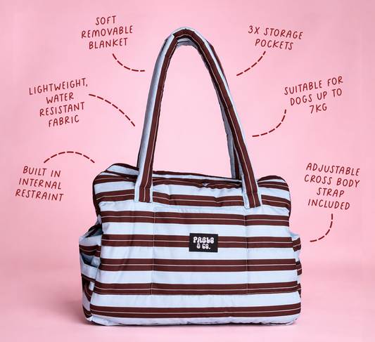 Sunday Stripes: Travel Bag