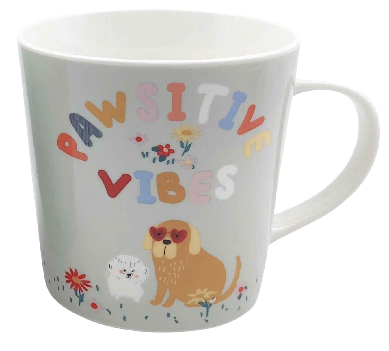 Pawsitive Vibes Ceramic Mug