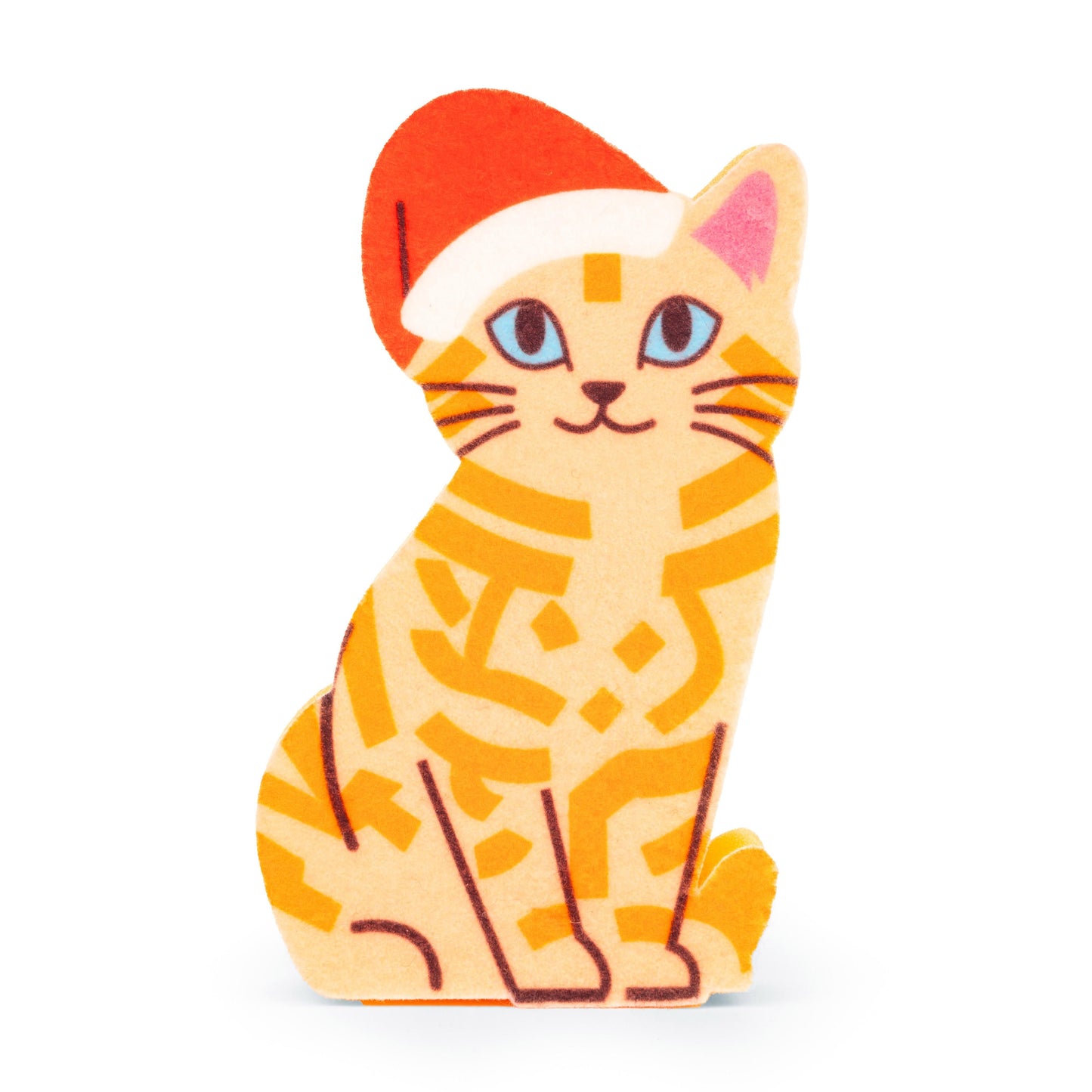 Kikkerland: Santa Kitty Sponge
