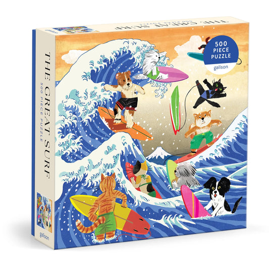 Galison: The Great Surf Puzzle 500pc