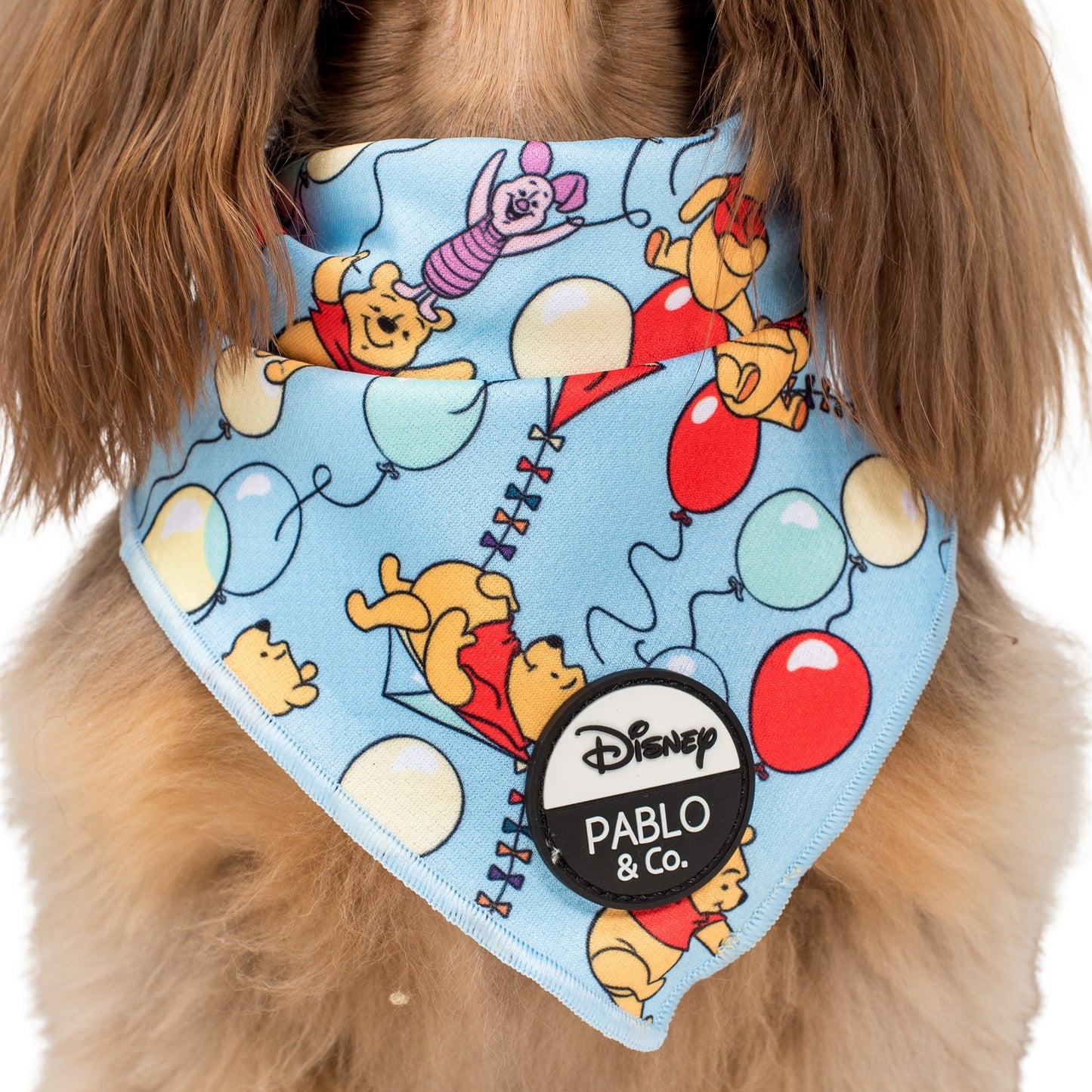 Pooh's Balloons: Dog Bandana