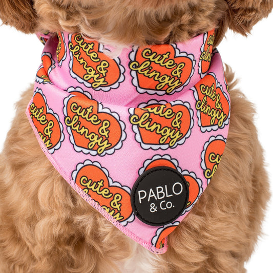 Cute & Clingy Hearts - Dog Bandana