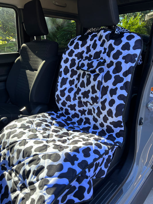 Moo Moo: Deluxe Single Car Seat Cover