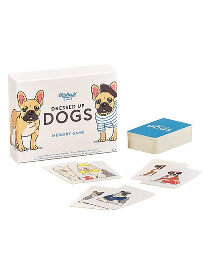 Dressed Up Dogs: Memory Game