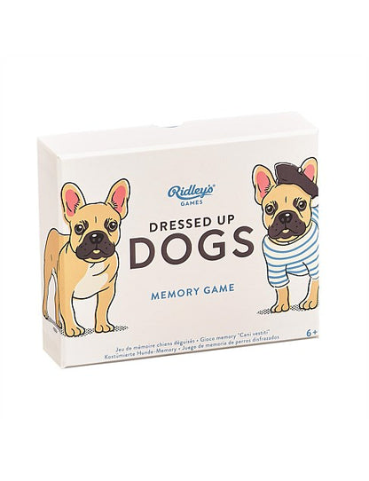 Dressed Up Dogs: Memory Game