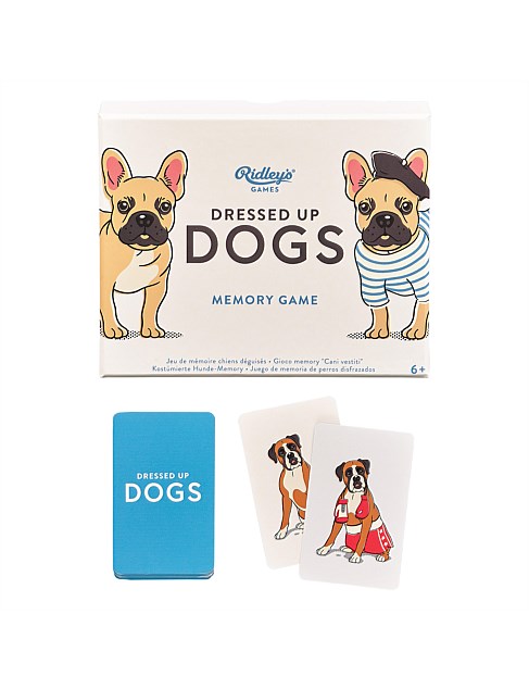 Dressed Up Dogs: Memory Game