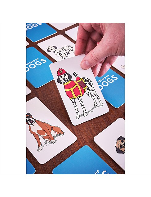 Dressed Up Dogs: Memory Game