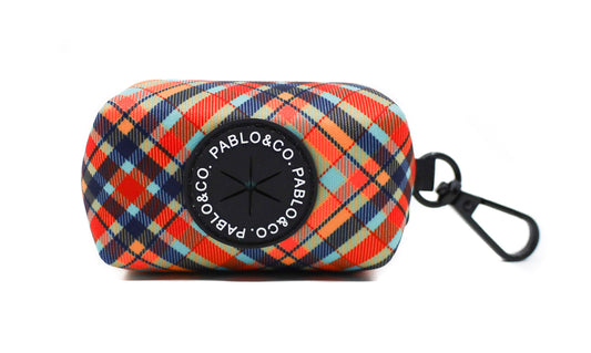 Tartan - Poop Bag Holder