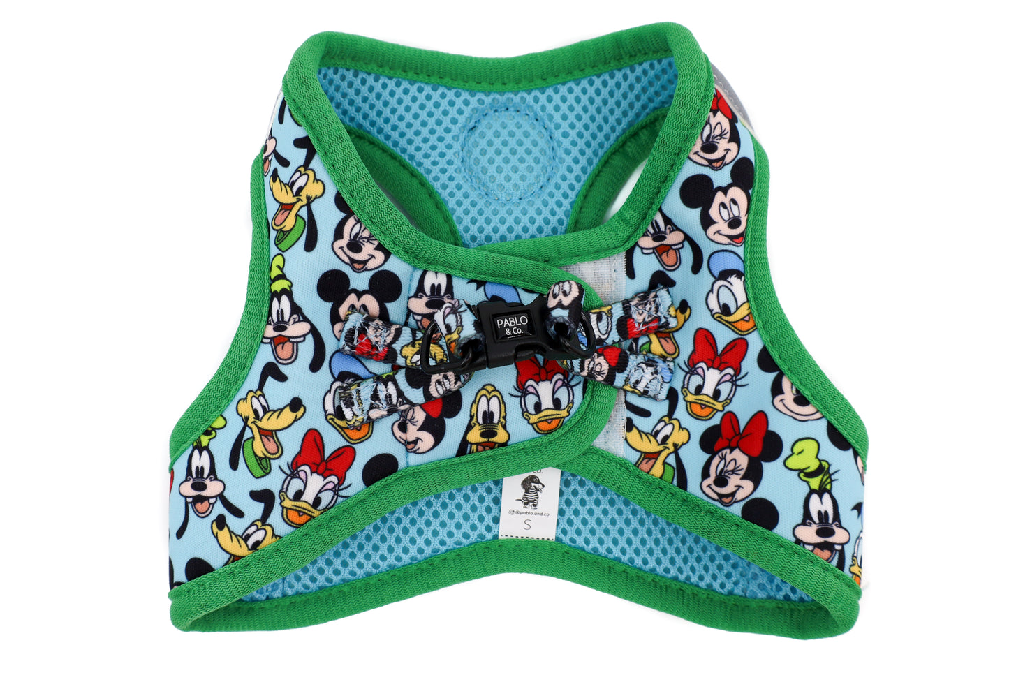 Mickey & Friends - Blue: Step In Cat Harness