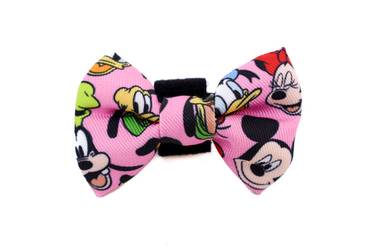 Mickey & Friends - Pink: Cat Bow Tie