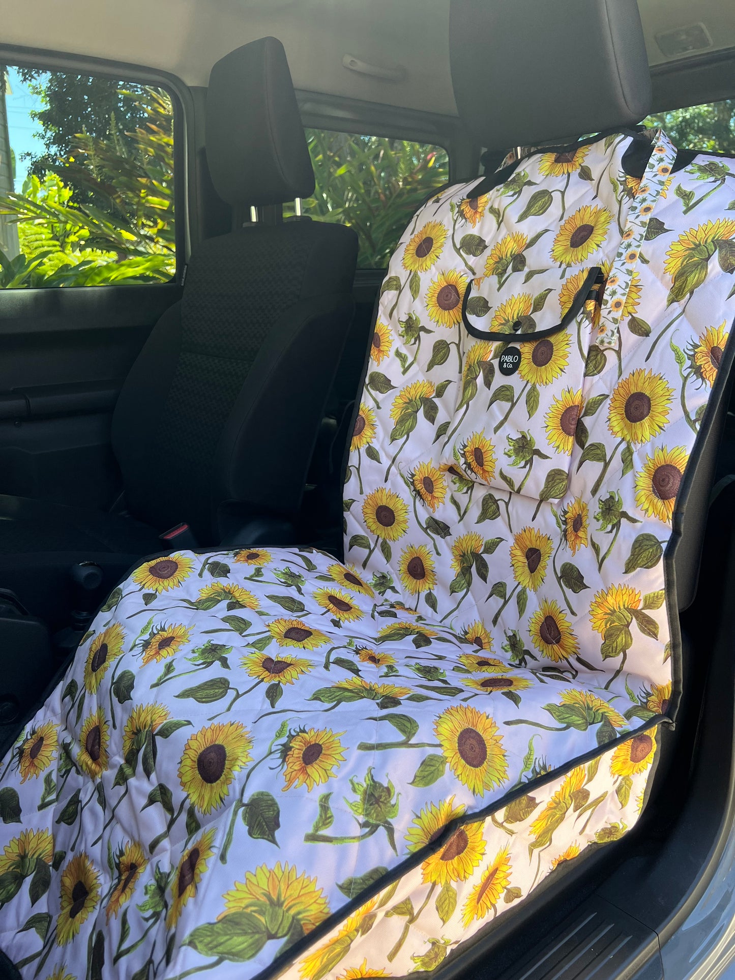 Sunflowers: Deluxe Single Car Seat Cover