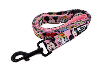 Mickey & Friends - Pink: Dog Leash