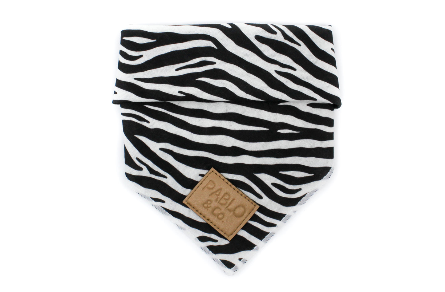 Black & White Zebra - Bandana