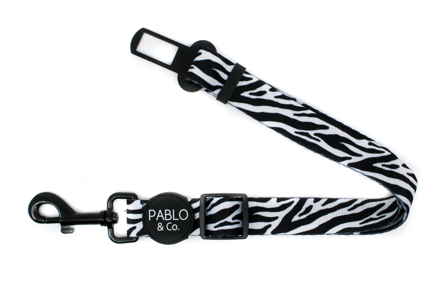 Black & White Zebra: Adjustable Car Restraint