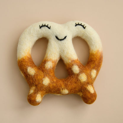 Felt Pretzel Dog Toss