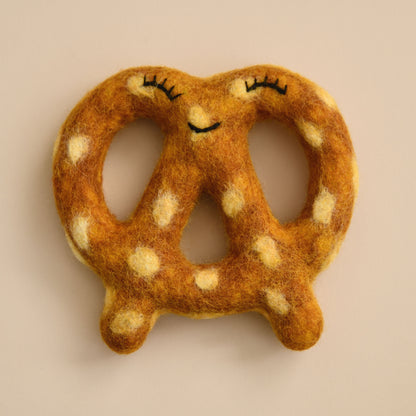 Felt Pretzel Dog Toss