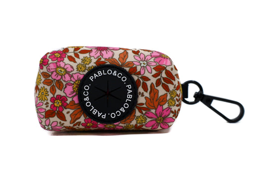 Pink Posies - Poop Bag Holder