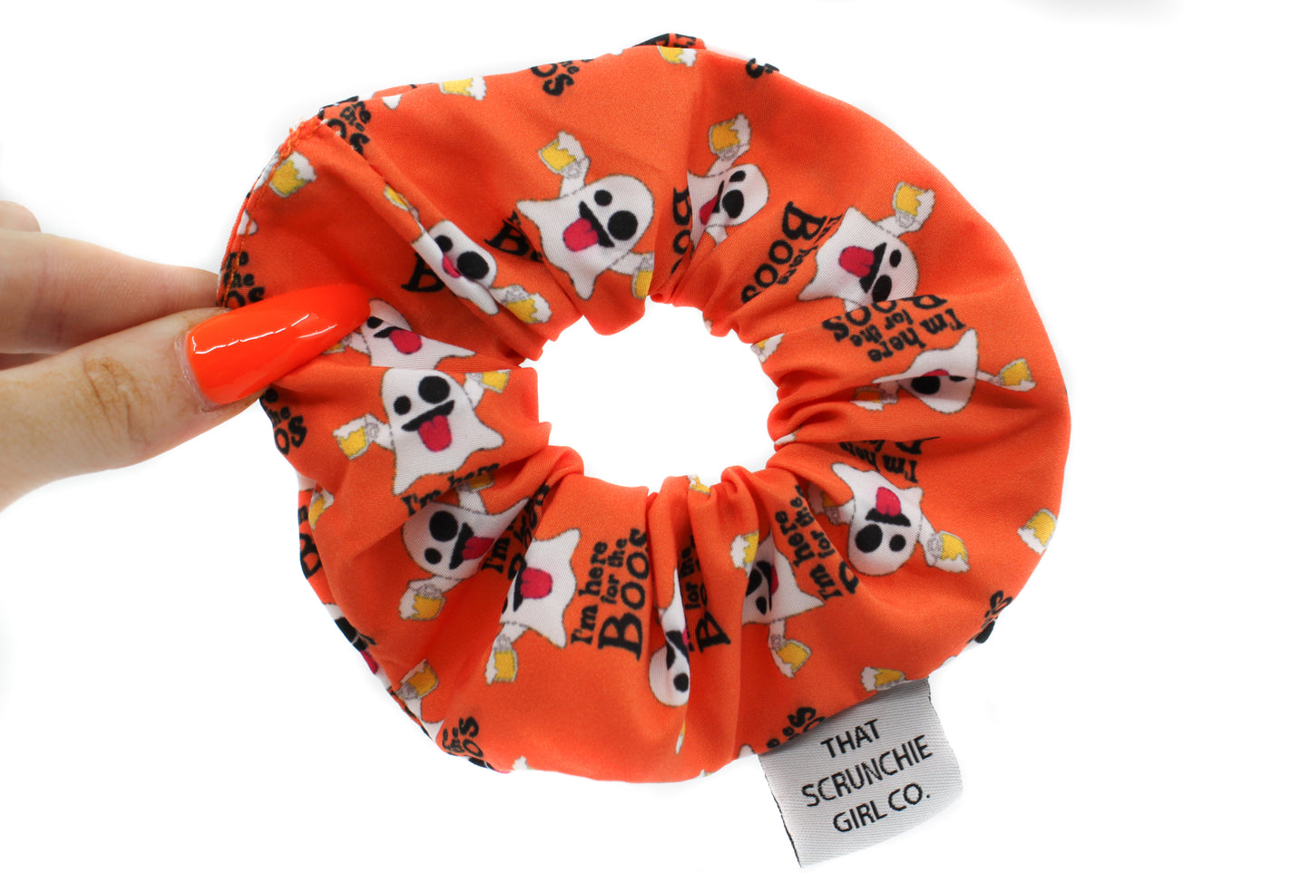 Here for the Boos Scrunchie