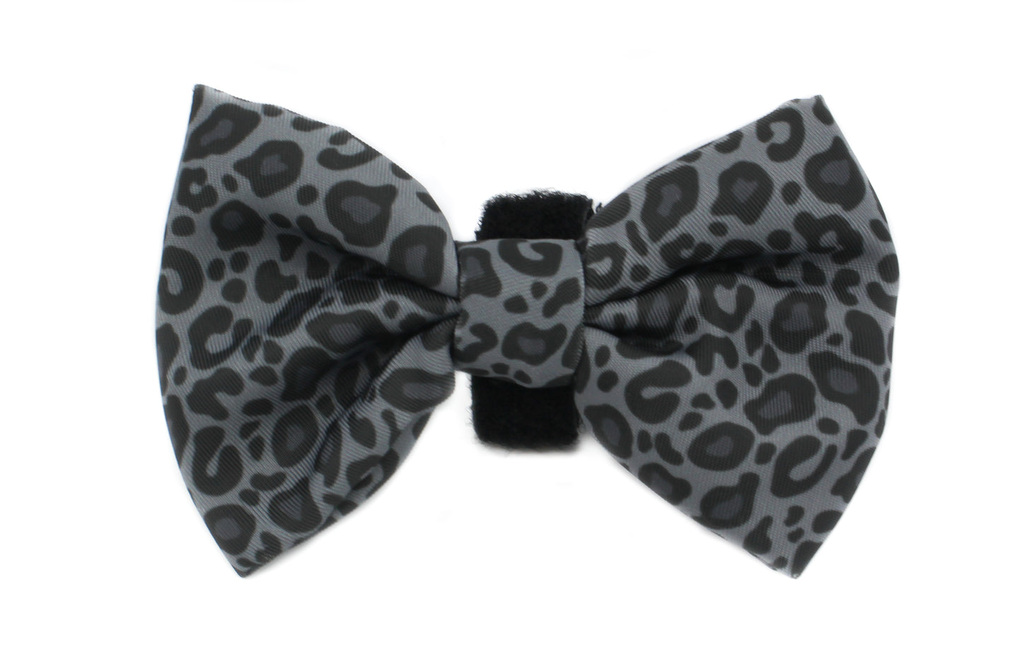 Black & Grey Leopard: Bow Tie