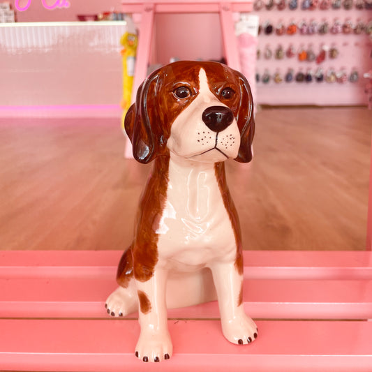 Ceramic Dog Money Box