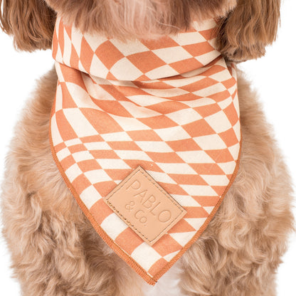 Brown Check Check - Bandana