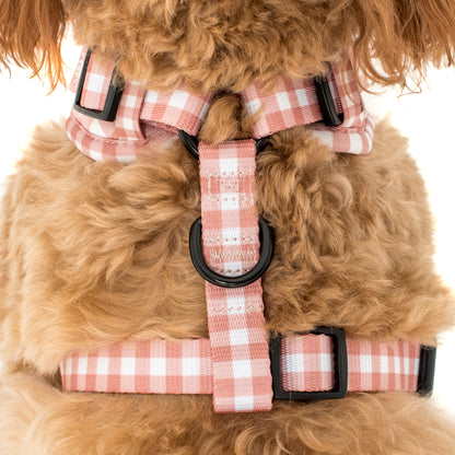 Chocolate Gingham: Adjustable Harness