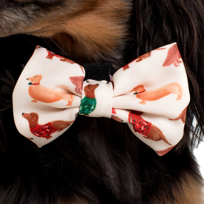 Doxie Christmas: Bow Tie