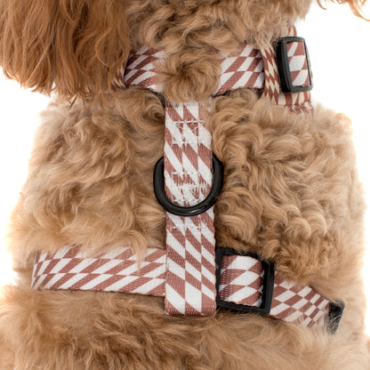 Brown Check Check: Adjustable Harness