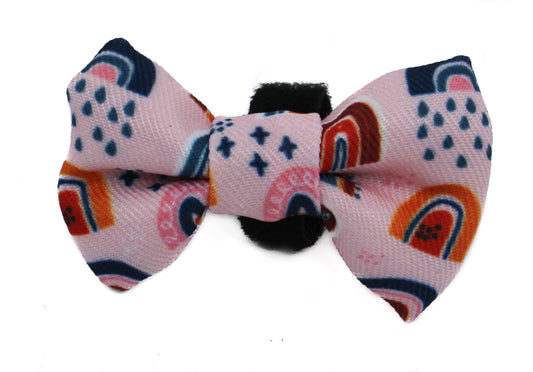 Pink Rainbows: Cat Bow Tie