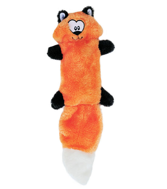 Zippy Paws: Stuffing Free Squeaker Dog Toy - Zingy Fox