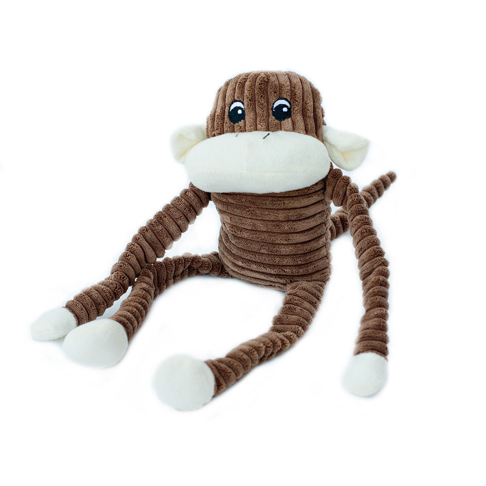 Zippy Paws: Spencer the Crinkle Monkey Toy