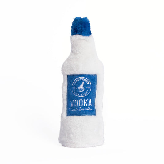 Zippy Paws:  Happy Hour Crusherz Bottle Dog Toy - Vodka