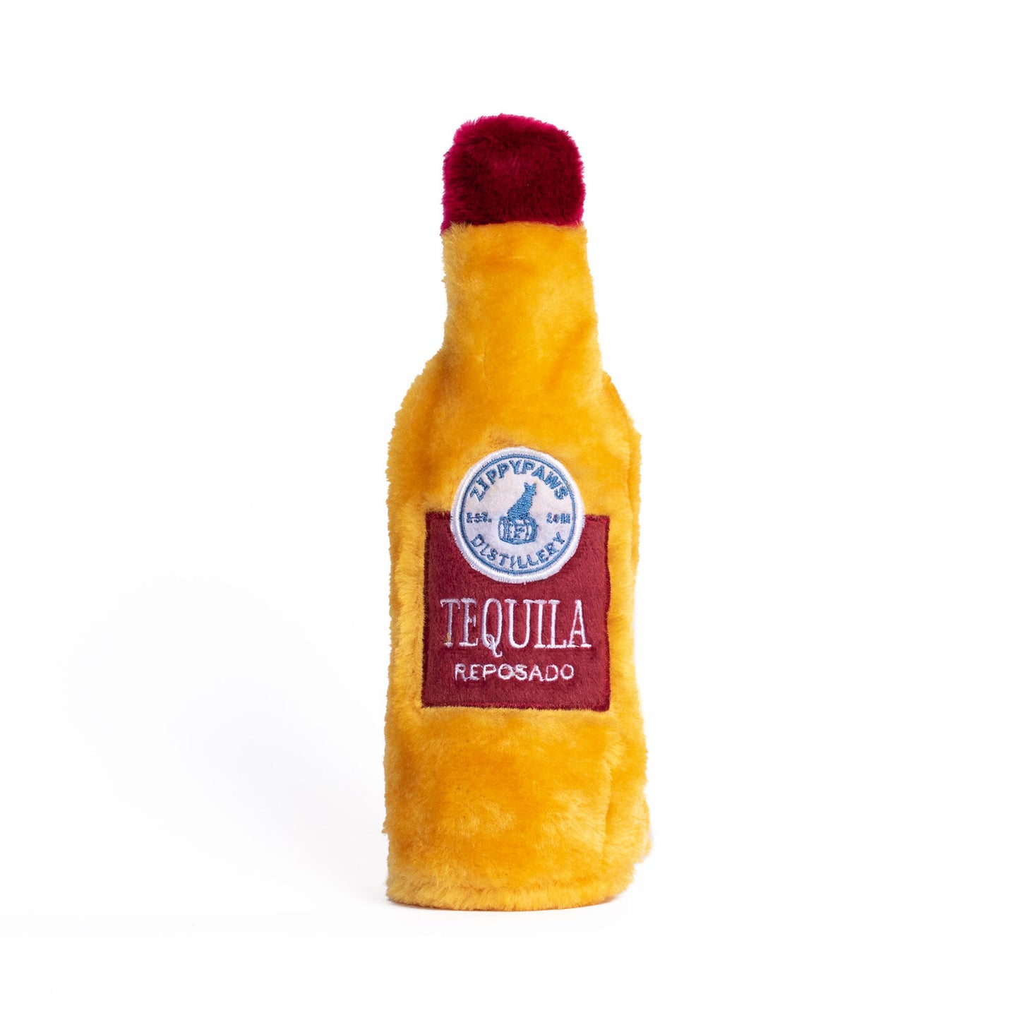 Zippy Paws:  Happy Hour Crusherz Bottle Dog Toy - Tequila