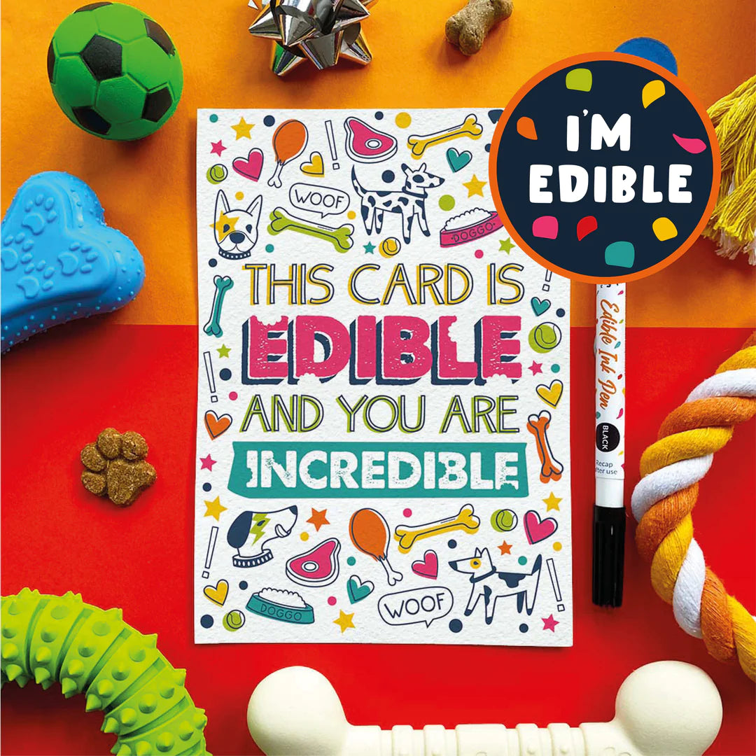 Edible Card For Dogs